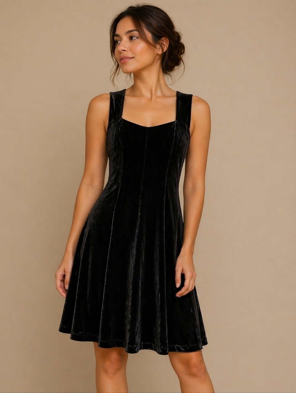 Vtg 1990s MOLLY MALLOY Metallic Criss Cross Formal Disco Party Dress